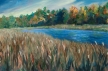Swift Water, oil on canvas