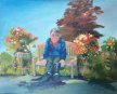 Mr. G 20â€ x 16â€ Oil on canvas
