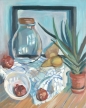 Still Life with Pears and Pomegranates Â© Janice Donnelly